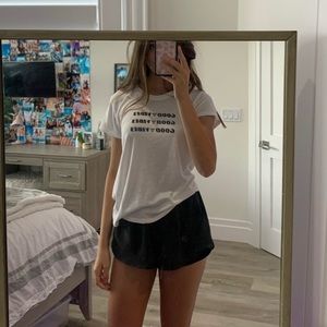 Brandy Melville Good Vibes Top